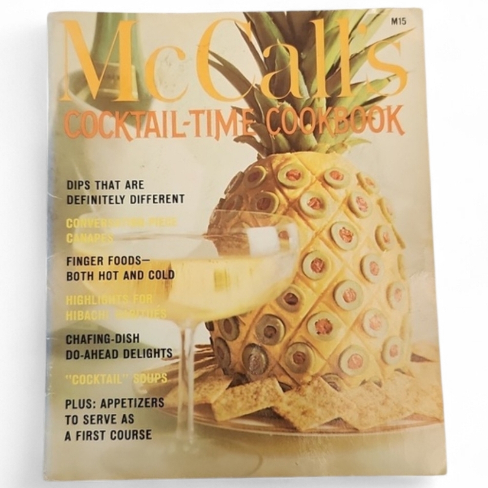 Vintage McCalls Cocktail Time Cookbook